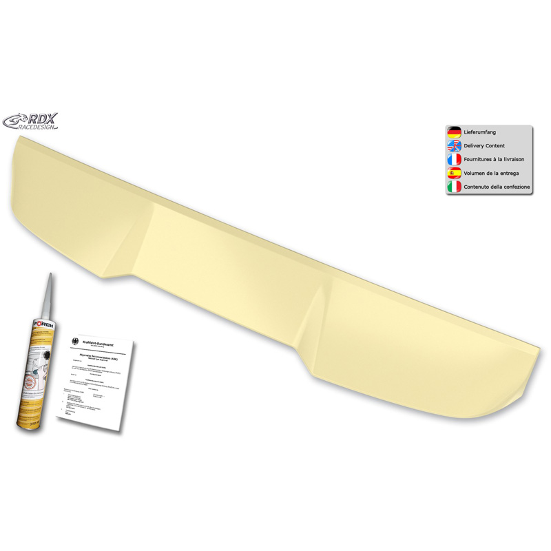 Roof spoiler  Mercedes V-Class W447 2014- incl. AMG-Line & EQV 2020- (with rear hatch) (PUR-IHS)