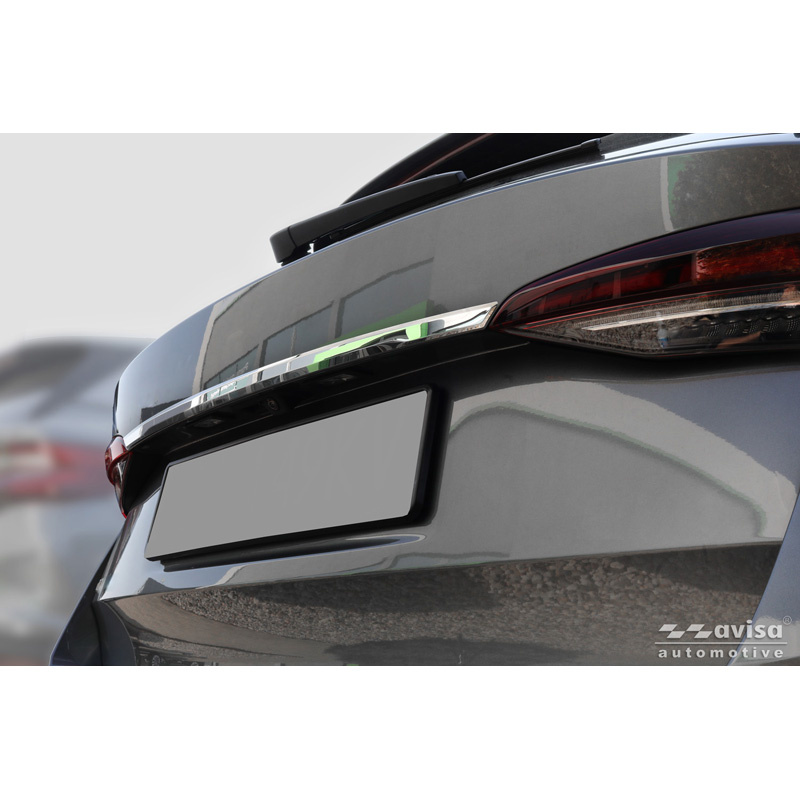Avisa Chrome Stainless Steel Trunk Tailgate Trim Cover  Skoda Octavia IV Combi (NX5) 2019-2024 & Facelift 2024-