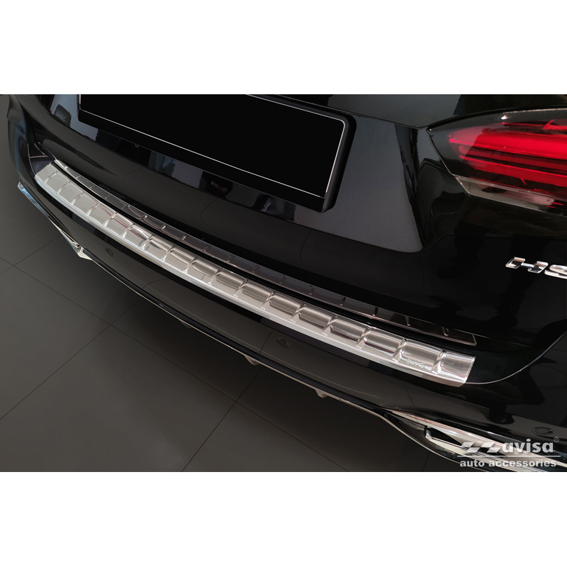 Stainless Steel Rear bumper protector  MG (E)HS Facelift 2020-2023 & Facelift 2023-2024 'British Flag'