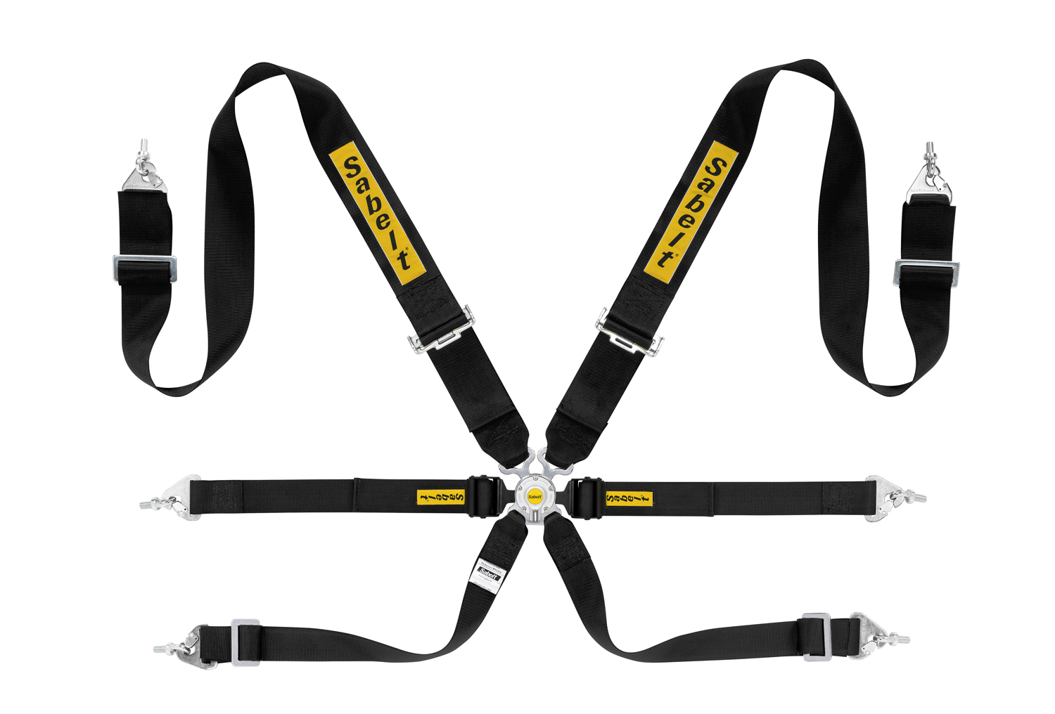 Sabelt Gordel 4 Punts Steel 3 Inch-2 Inch