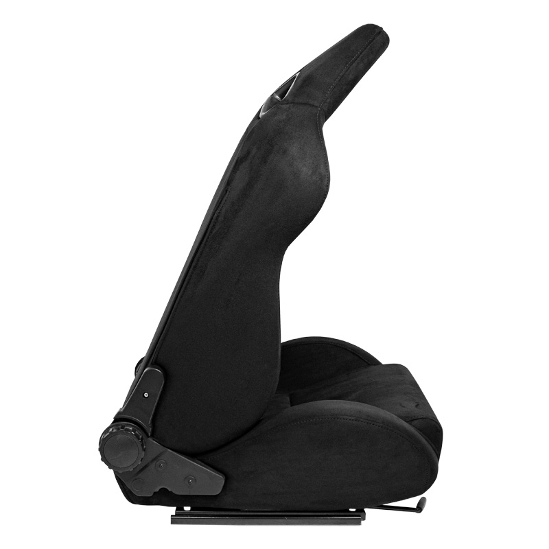 Sport seat 'LH' - Black - Dual-side reclinable back-rest - incl. slides