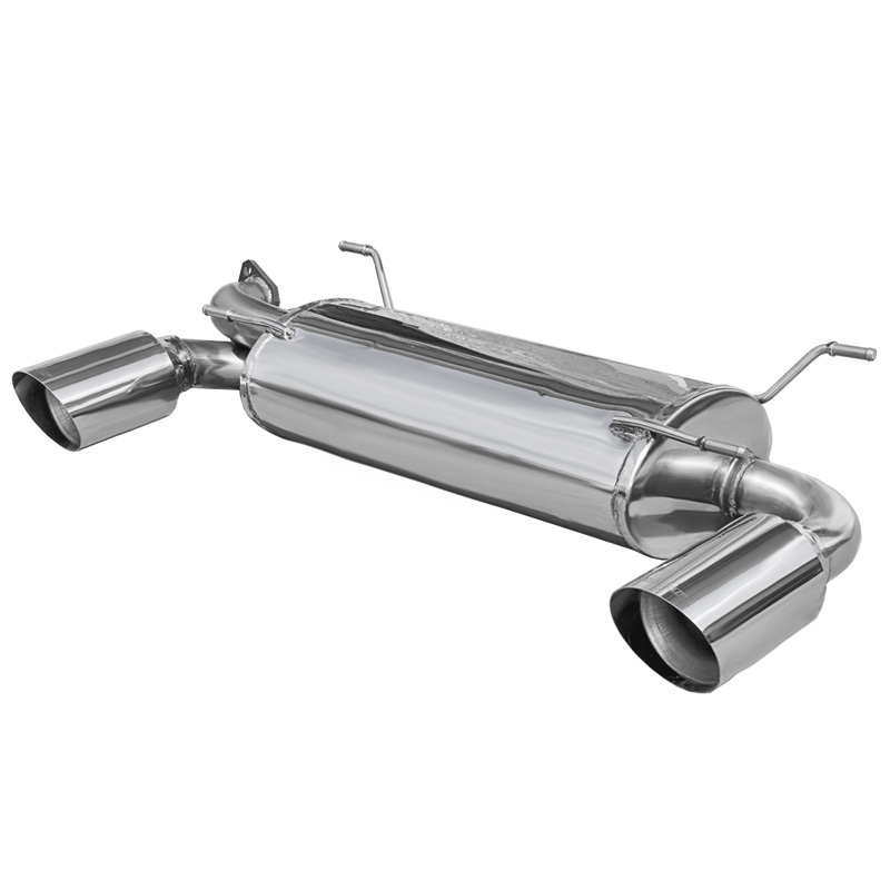 100% Inox Double Sport Exhaust  Toyota GT86 2.0 (200hp) 2013-2017 1x114mm Racing
