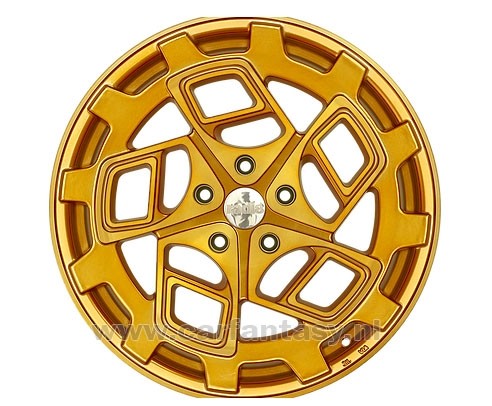 RADI8 CM9 10.0x19 5x120 40 Brushed Gold 72,56 Velgen