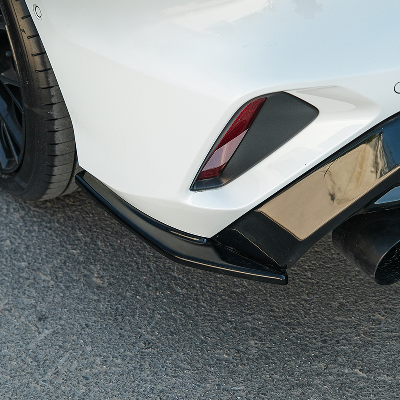Oneway Rear Side Diffusors  Audi A3 (8Y) Sedan S-Line/S3 Facelift 2025- - Gloss black