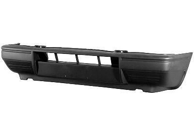 voorbumper, zwart,-1997 Fiat Fiorino, 1991-2003