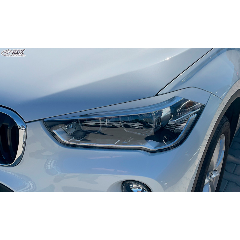 Head light spoilers  BMW X1 F48 2015-2019 (ABS)