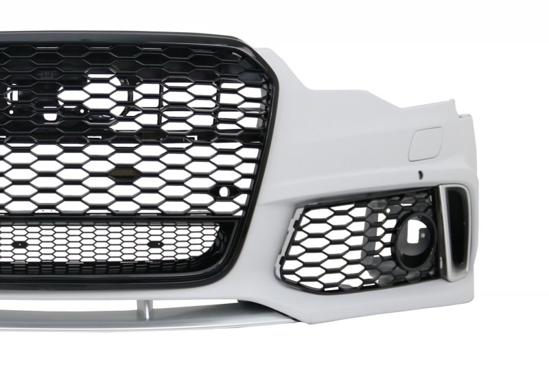 Voorbumper passend voor Audi A6 4G RS6 look Carbon compleet