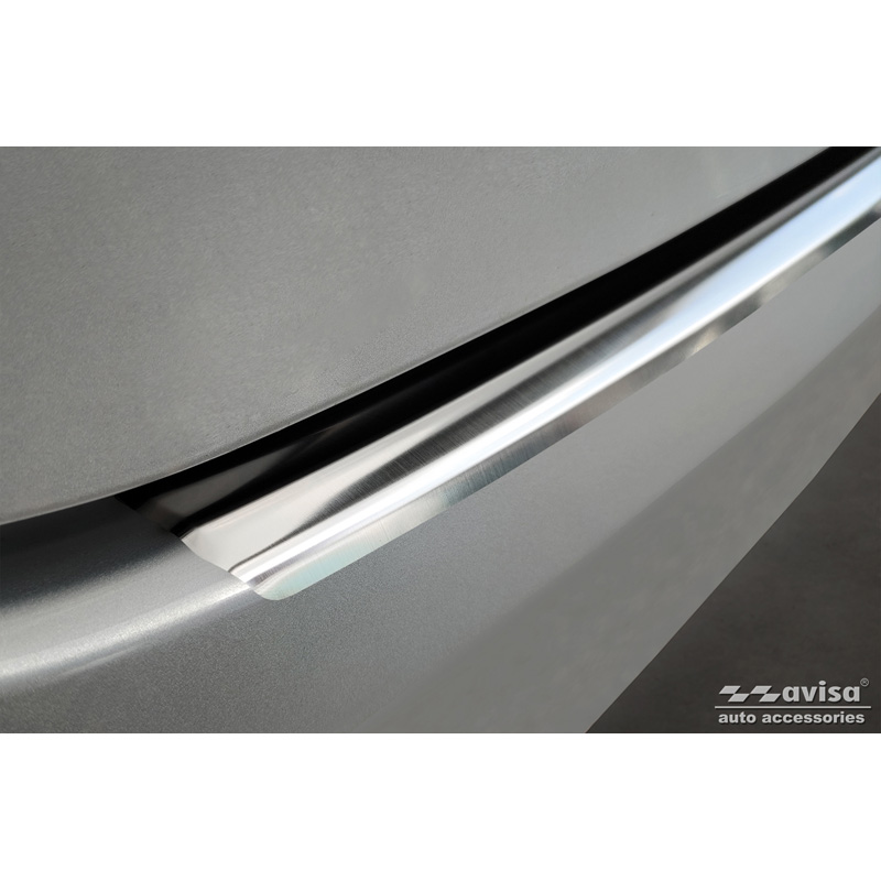Stainless Steel Rear bumper protector  Ford Fiesta 3/5-doors 2008-2012 & FL 2012-2017 incl. Fiesta Van