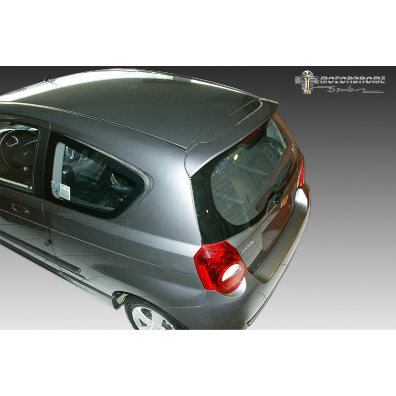 Roof spoiler  Chevrolet Aveo 2008- (PU)