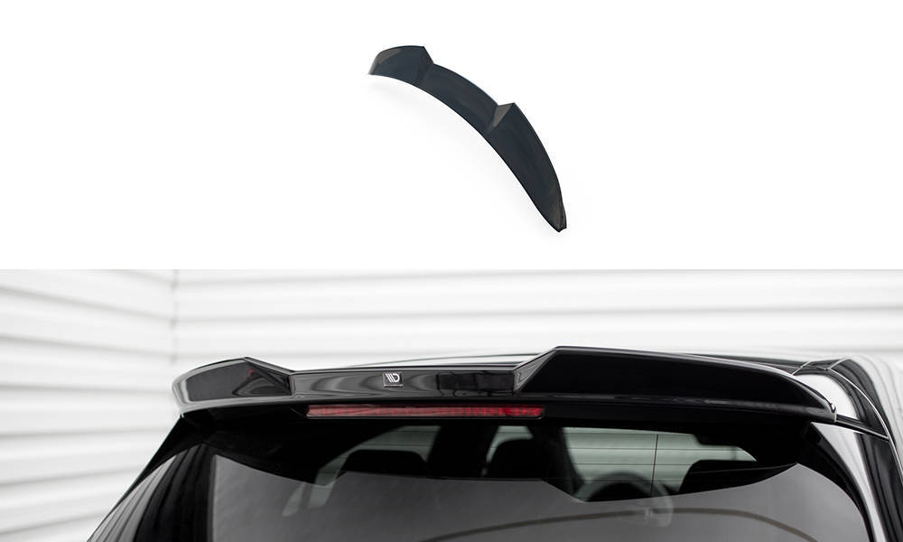 Spoiler passend voor Mercedes A Klasse / AMG Line / A45 AMG W176 Maxton Glans Zwart