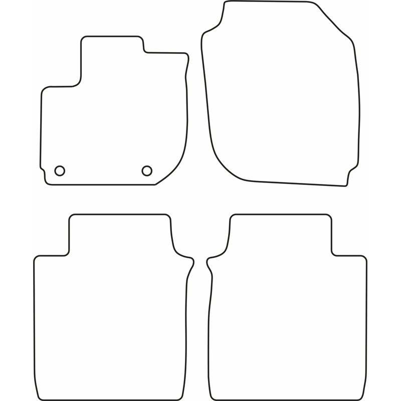Set car mats  Honda HR-V 2015-