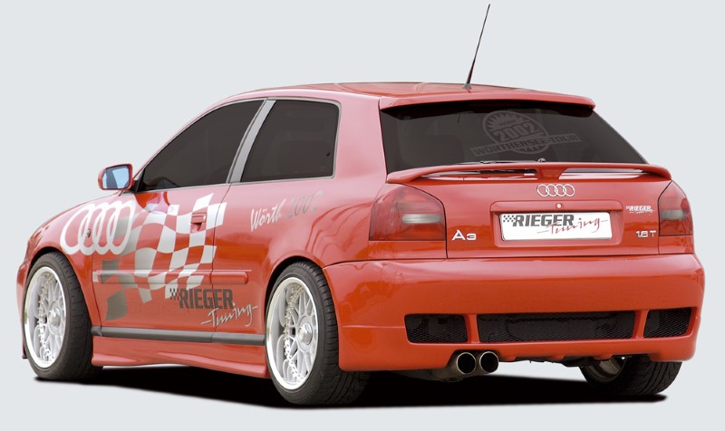 Sideskirts passend voor Audi A3 8L 4 Doors Rieger