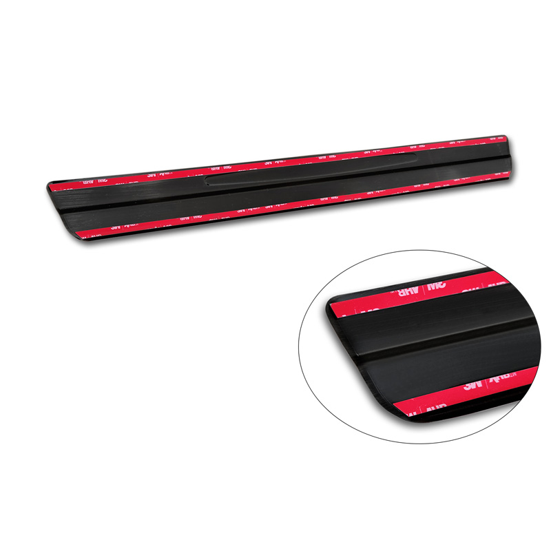Inox door sill protectors  Toyota Corolla Cross 2020- 'Cross' 4-pieces