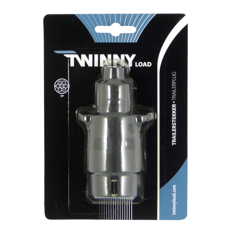 Twinny Load Trailer plug 7-pole plastic 12V