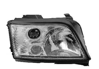 koplamp, Hella, H1+H1+H3, links Audi A6, 1994-1999