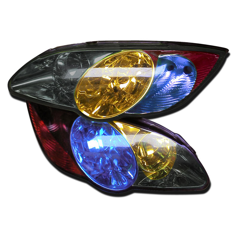 Head/Tail light foil - Matte Black - 1000x30 cm