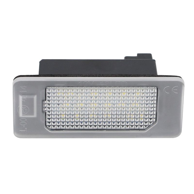 Set LED License Plate Lights  Skoda Octavia III/Fabia III/Kodiaq/Rapid/Superb III/Yeti