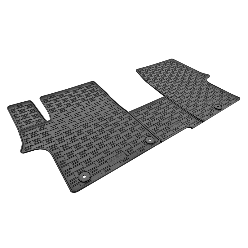 CIKCAR Rubber car mats set  Kia PV5 (EV) 2025- (only front) (3-pieces + fixing system)