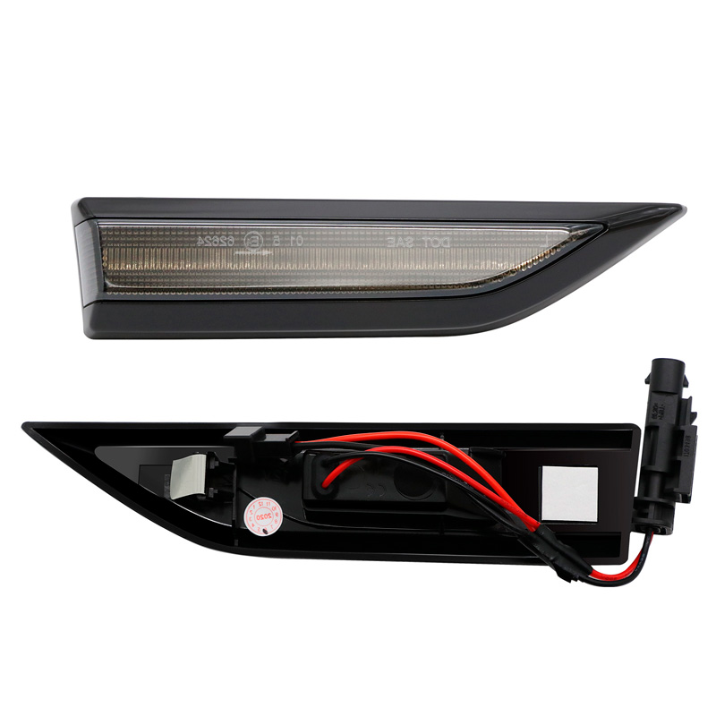 Set LED Side Indicators  Volkswagen Caddy IV 2015-2020 - Smoke - incl. Dynamic Running Light
