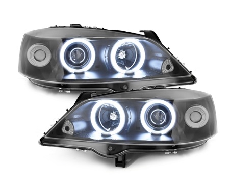Headlights Opel Astra G Angel Eyes Ice CCFL