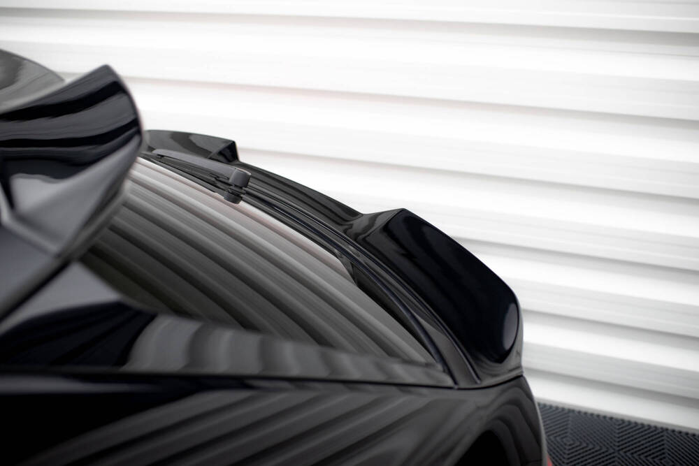 Spoiler passend voor Audi Q8 S-Line / SQ8 / RSQ8 Maxton Glans Zwart