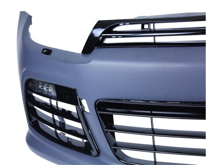 Voorbumper passend voor VW Scirocco R-Look LED/Grill/ABS