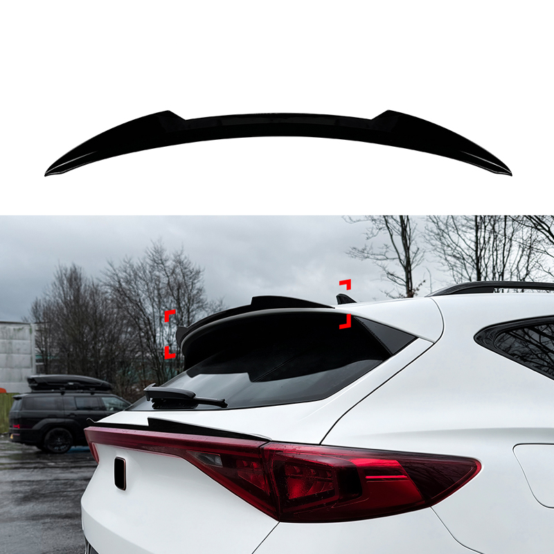 Roof spoiler (Spoiler Cap)  Cupra Formentor 2020-2024 & Facelift 2024- (ABS Glossy Black)