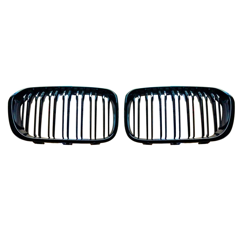 Full Gloss Black Grills  BMW 1-Series F20/F21 LCI 2015- 'M-Style'