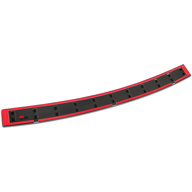 Black Stainless Steel Rear bumper protector  Volkswagen Sharan II & Seat Alhambra II 2010- 'STRONG EDITION'