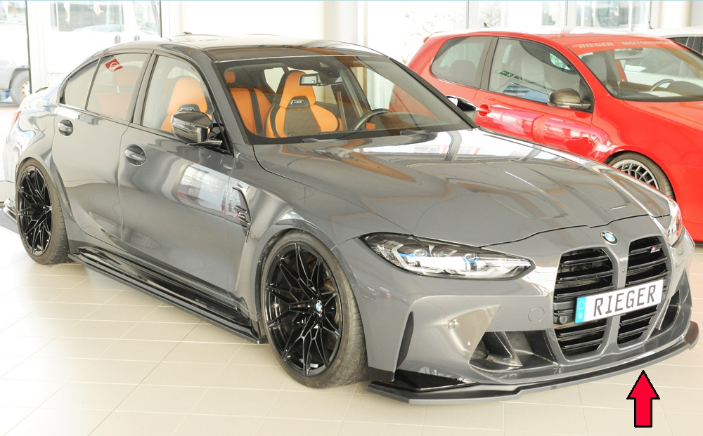 Voorspoiler passend voor BMW 3-series G80 M3 03.21-