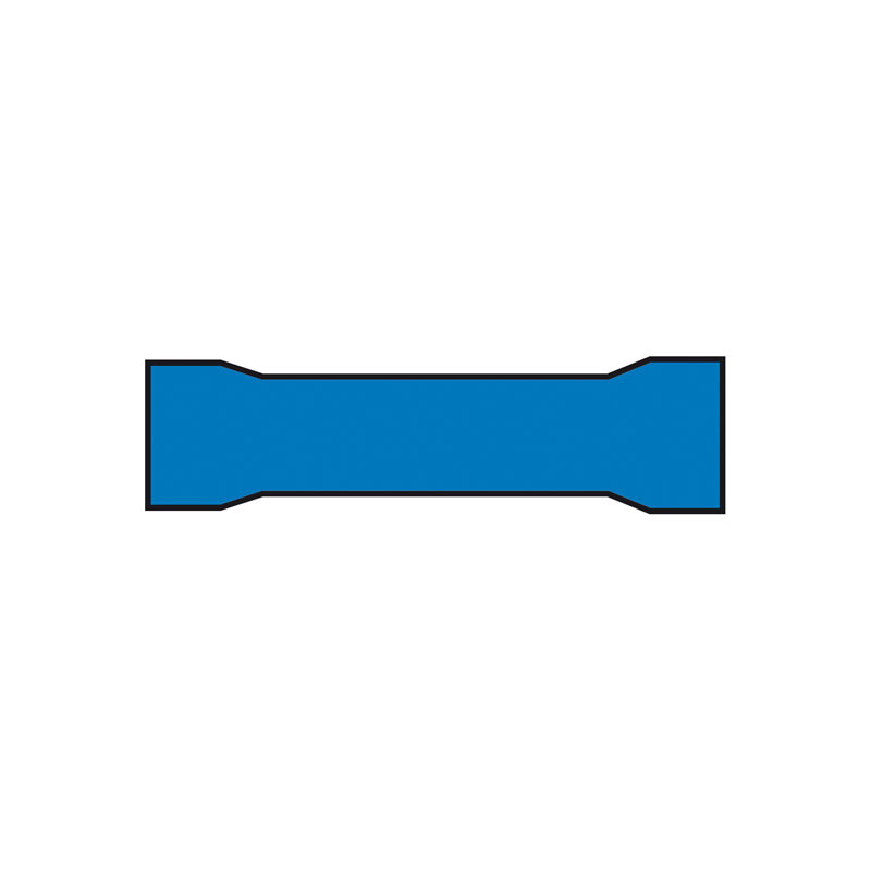 Carpoint Butt Splice Terminals 546 Blue Blister 10-pieces
