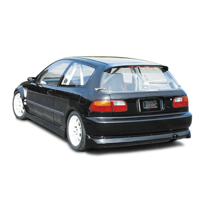 Chargespeed Rear Diffuser Skirts  Honda Civic EG HB 1992-1995 (FRP)