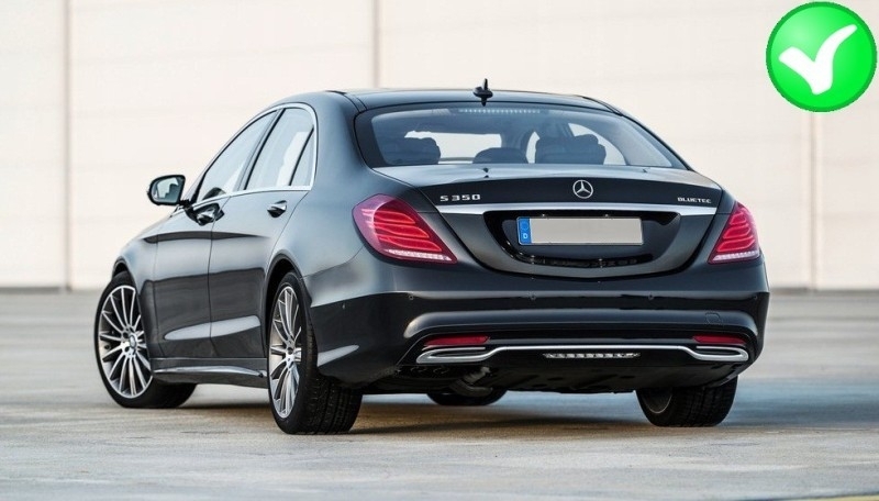 Diffuser passend voor Mercedes S-Klasse W222 AMG S65
