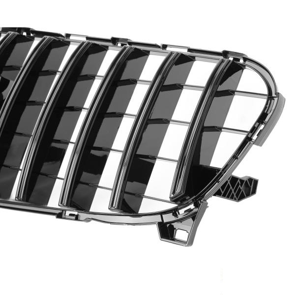 Grill passend voor Mercedes GLA X156 13-16 Glans Zwart