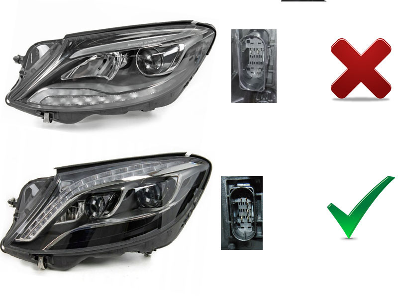 Headlights Mercedes-Benz S-Klasse (222) 2013-2017 Full-LED