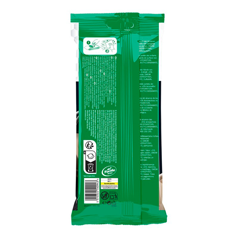 Turtle Wax 54094 Interior Cleaning Wipes 24 Pack