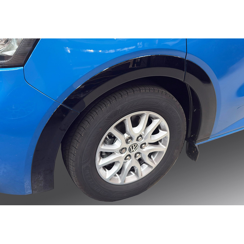 RGM Set Wheel arch extensions  Volkswagen Transporter T7 2024- Short Wheel Base - left sliding door - Gloss Black