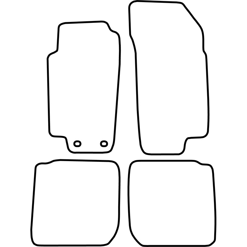 Set car mats  Ford Scorpio 1994-1998