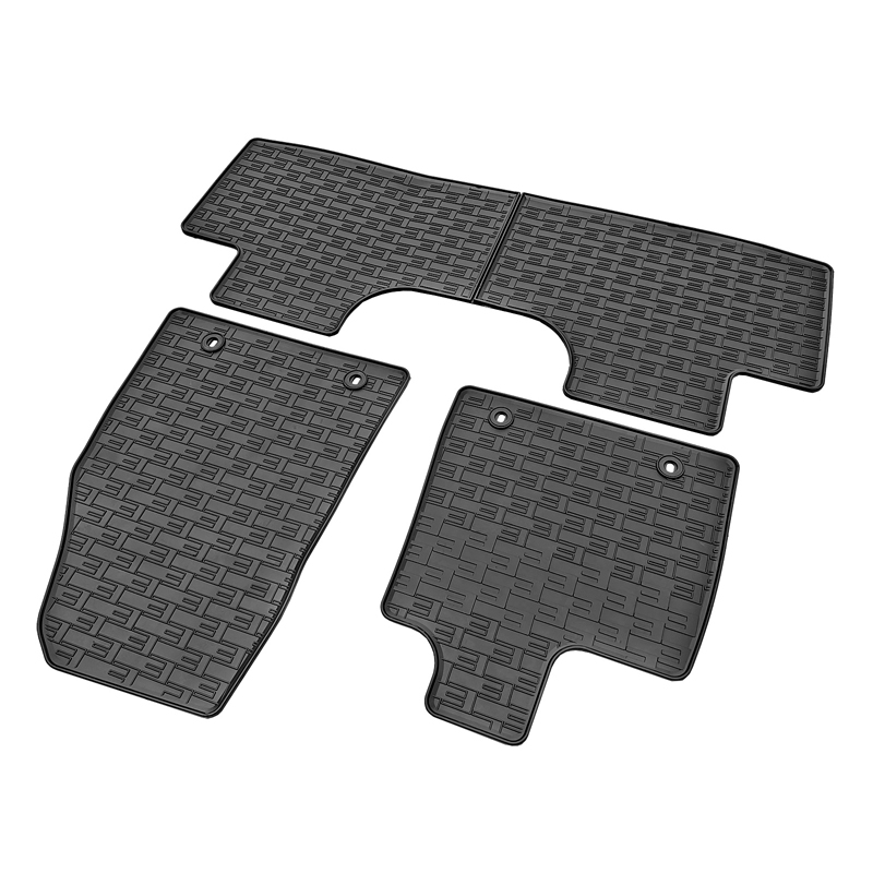 CIKCAR Rubber car mats set  MG S6 (EV) 2025- (3-pieces + fixing system)