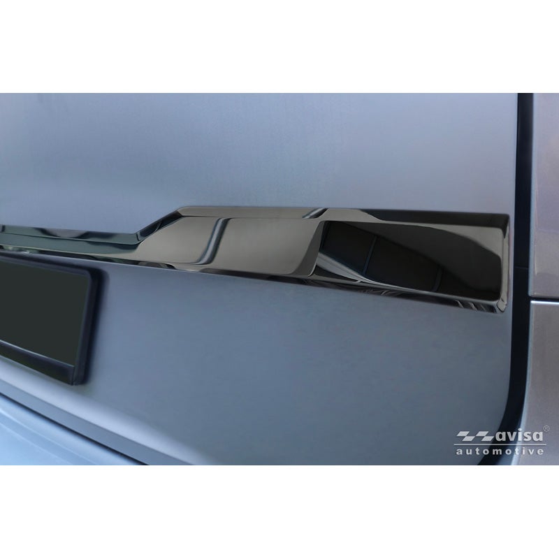 Avisa Black Chrome Stainless Steel Tailgate Trim  Volkswagen ID.Buzz 2022- (with rear hatch)