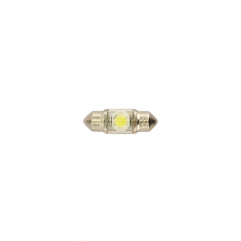 Festoon LED Bulb 12V Xenon-Optics White 10x31mm, single piece
