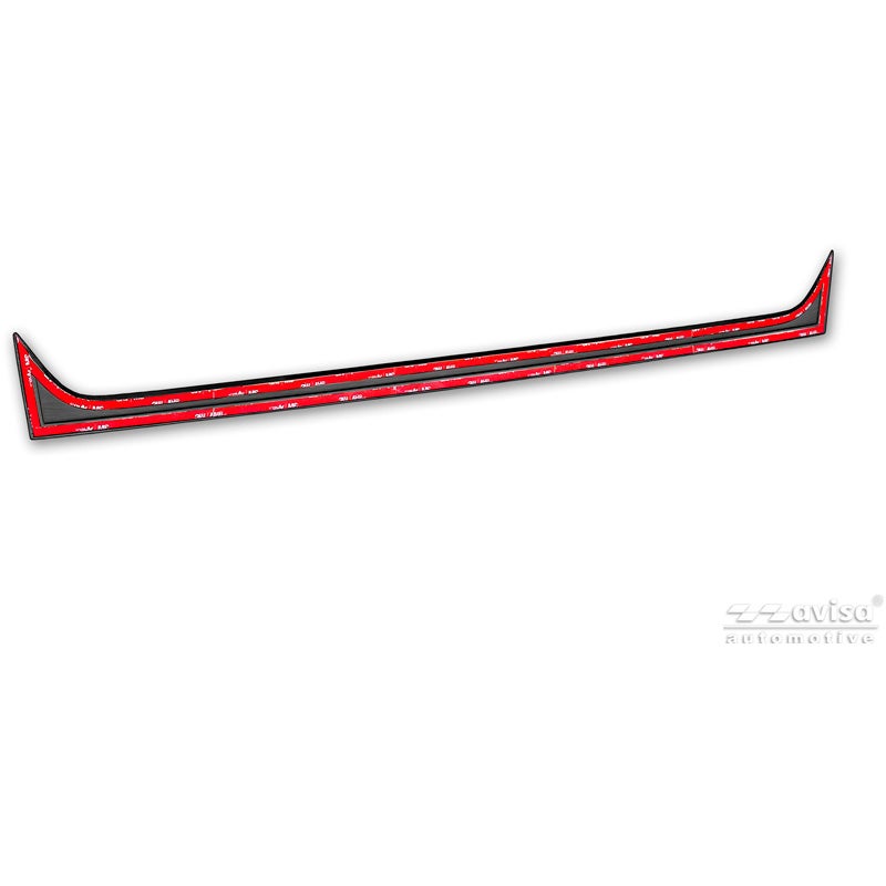 Avisa Black Chrome Stainless Steel Tailgate Trim  Toyota C-HR+ 2025-