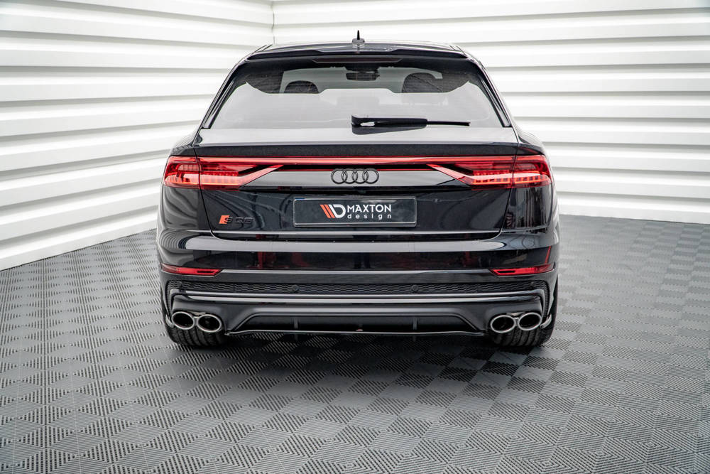 Diffuser passend voor Audi SQ8 Maxton Glans Zwart