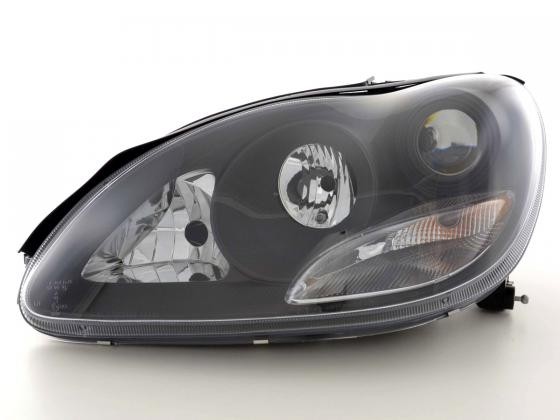 Headlights Mercedes-Benz S-Class Type W220 Year 98-01 Black