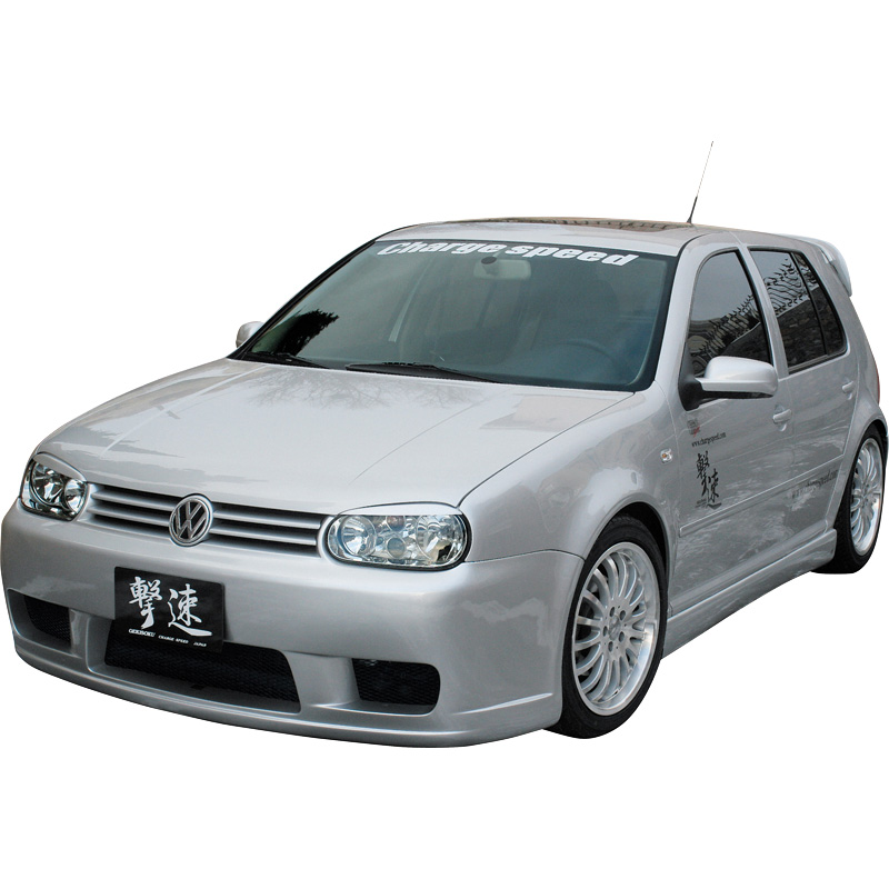 Chargespeed Front Bumper  Volkswagen Golf IV (FRP)