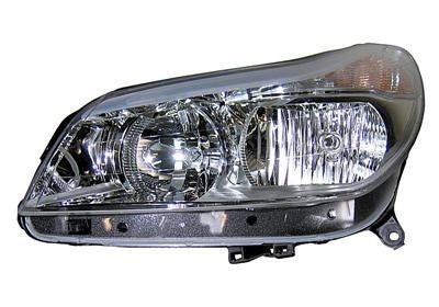 koplamp, H7+H1, rechts Citroen C5, 2004-2010
