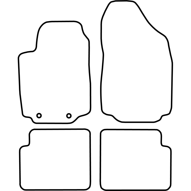 Set car mats  Fiat Stilo 2001-2008