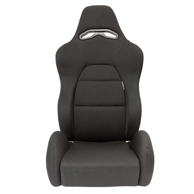 Sport seat 'Eco' - Black - Right-side reclinable back-rest - incl. slides