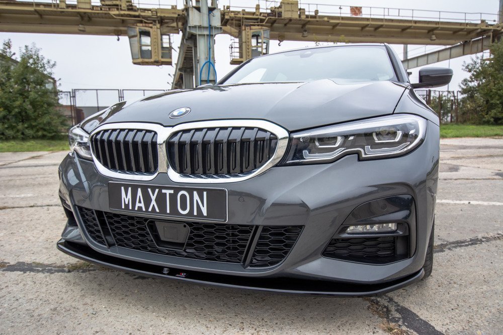 Voorspoiler passend voor BMW 3 Serie G20 M-Pakket V3 Gloss Black