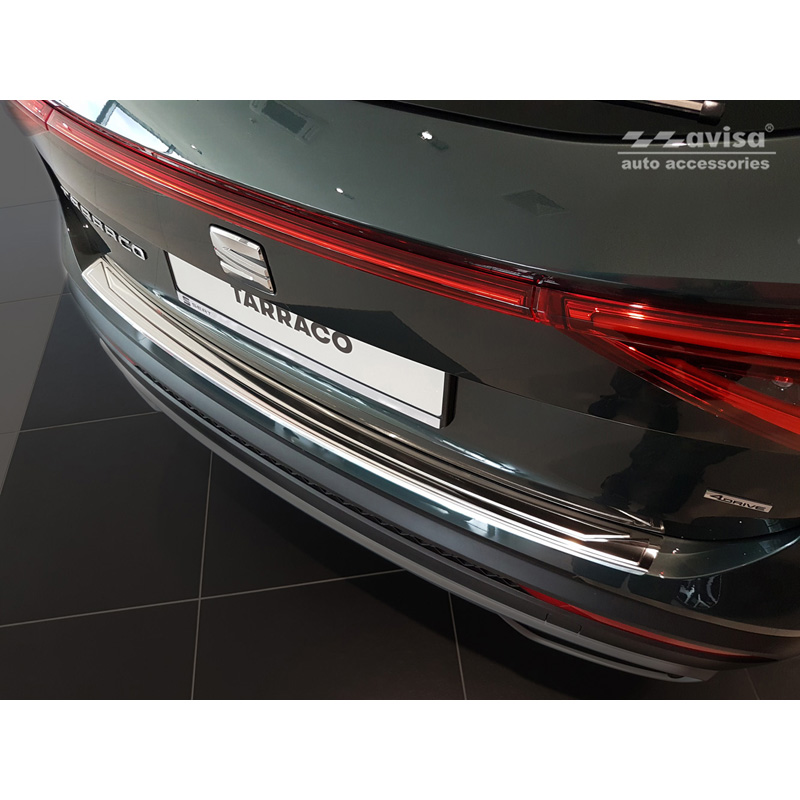 Stainless Steel Rear bumper protector  Seat Tarraco 2019-